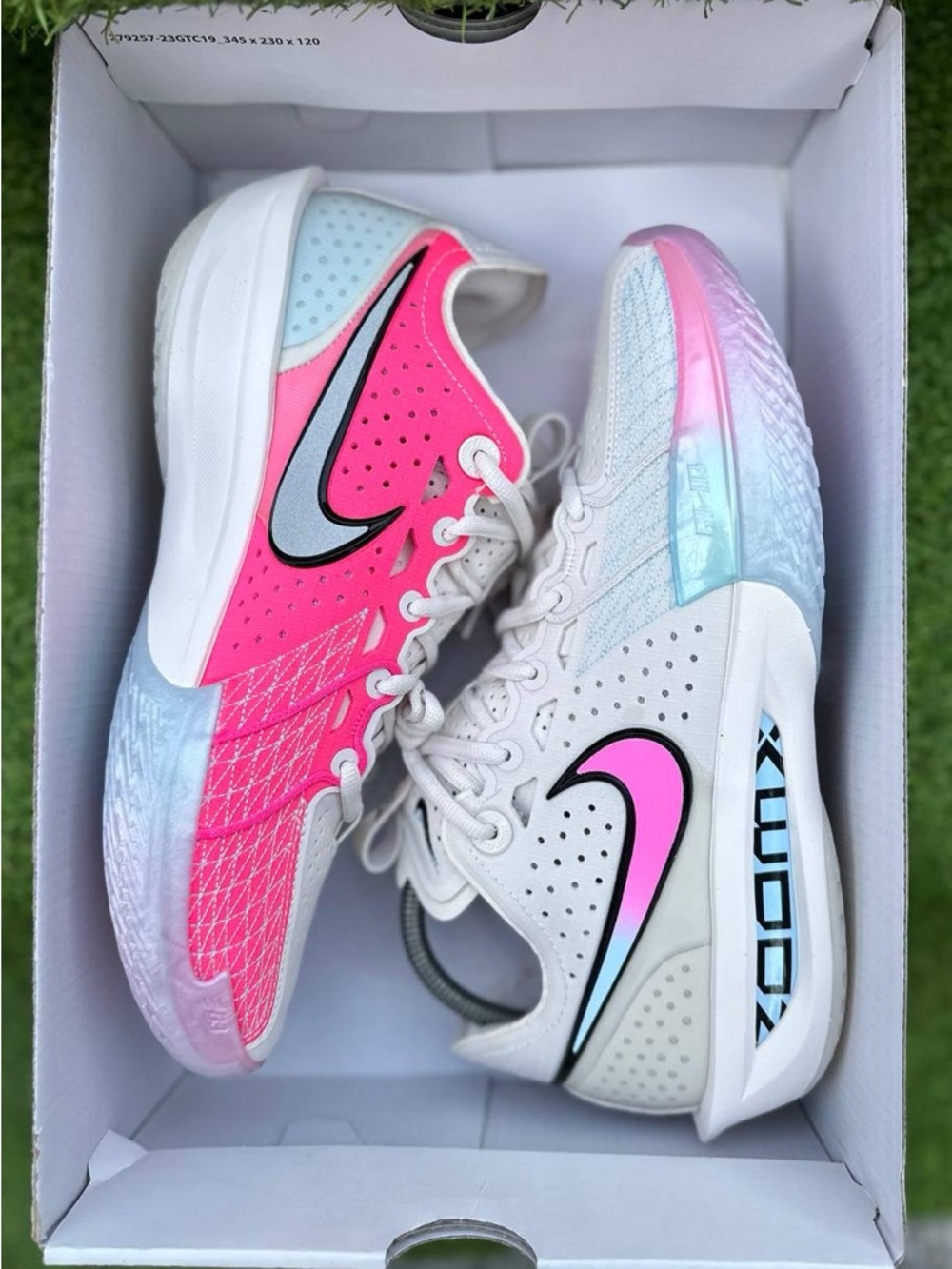 Nike Air Zoom GT Cut 3 Phantom Pink Blast Men's Basketball Shoes